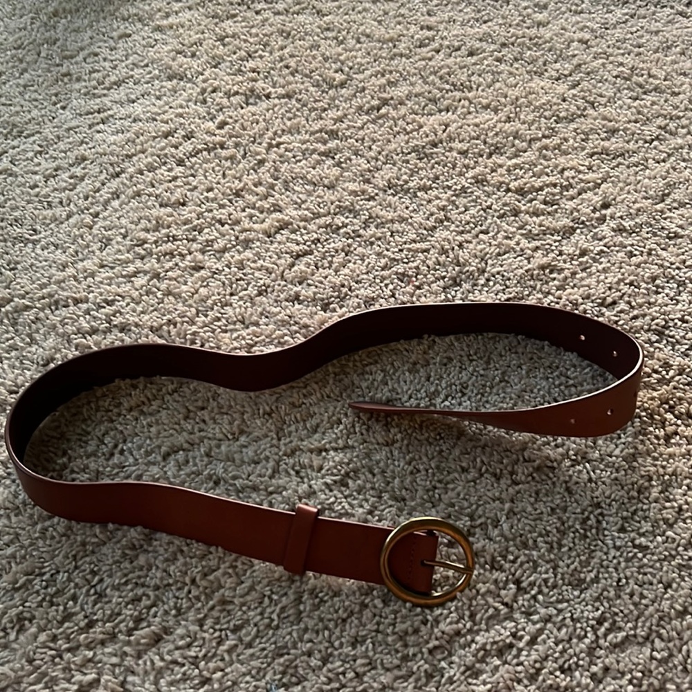 Wilfred leather brown belt